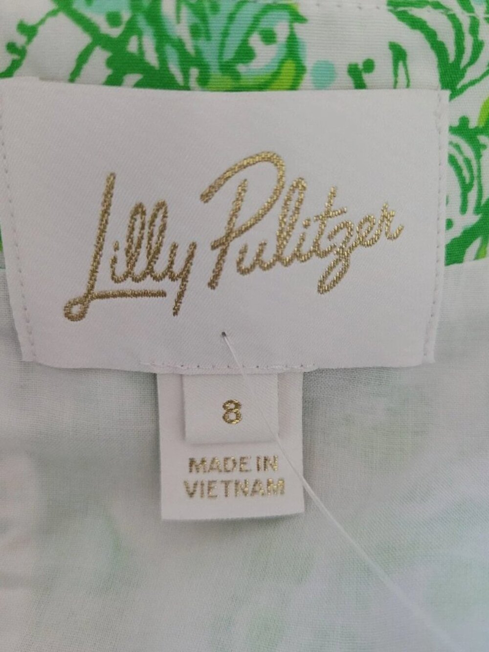 Lilly Pulitzer Janae Maxi Cotton Dress size 8 - Picture 7 of 8